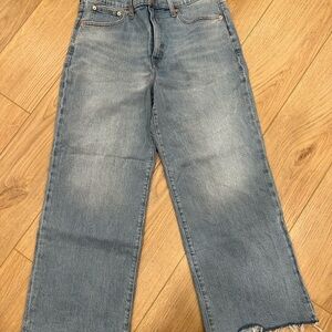 J. Crew Light Blue Wide Leg Jeans